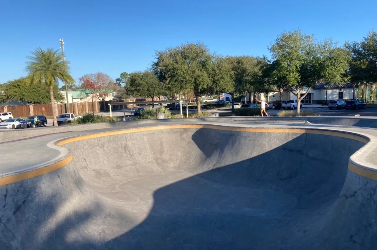 Shallow end of the pool