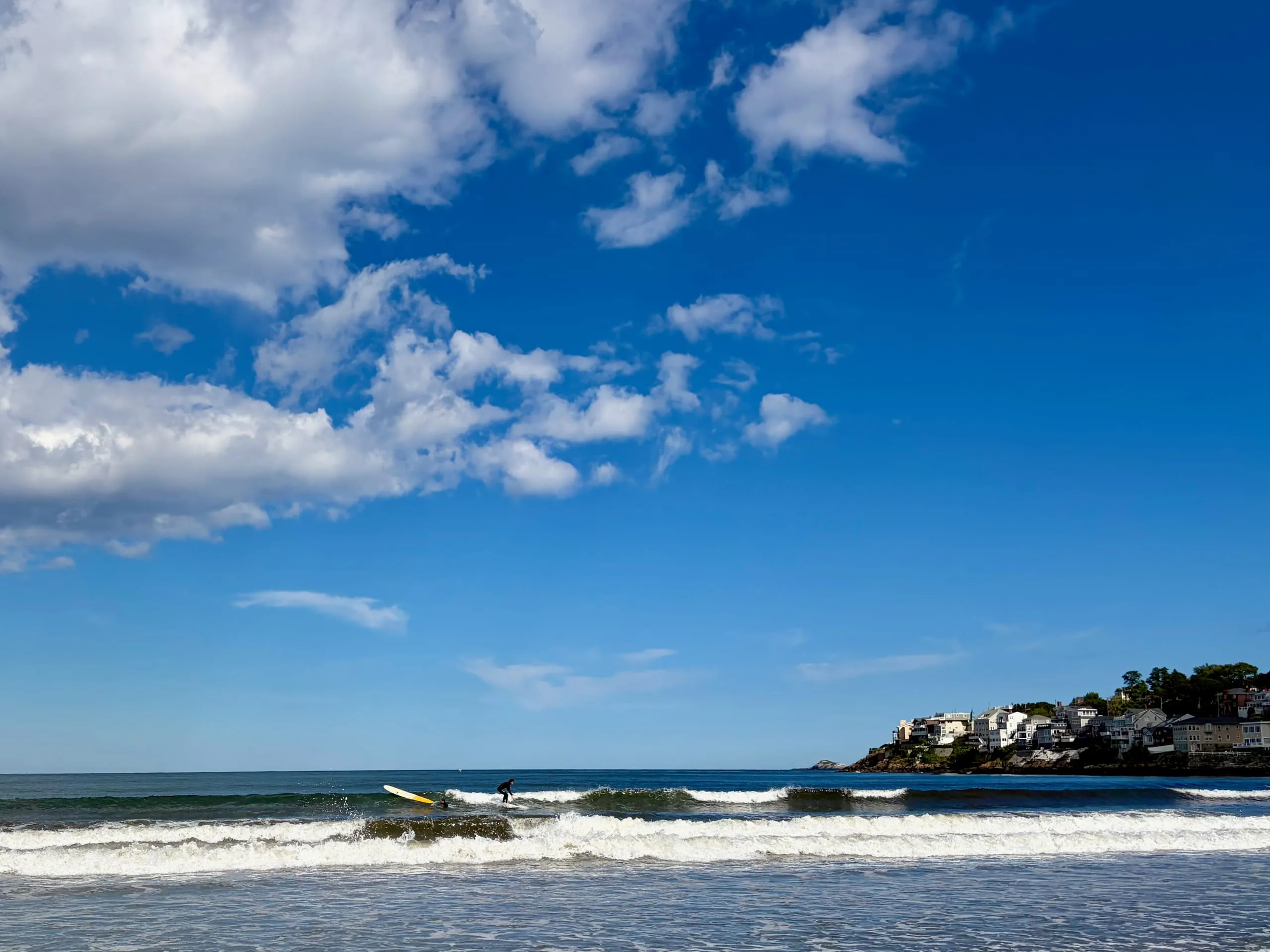 Surfing at Nahant