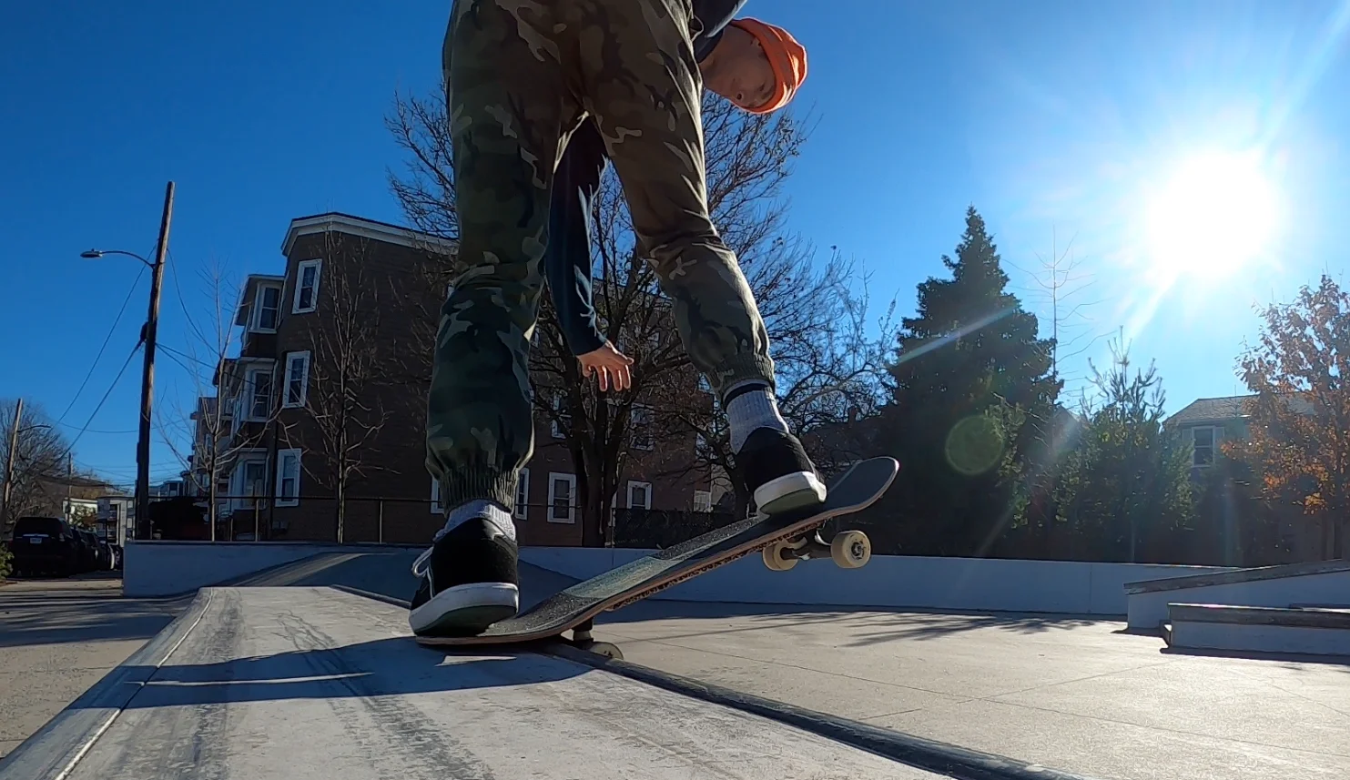 Back tail practice