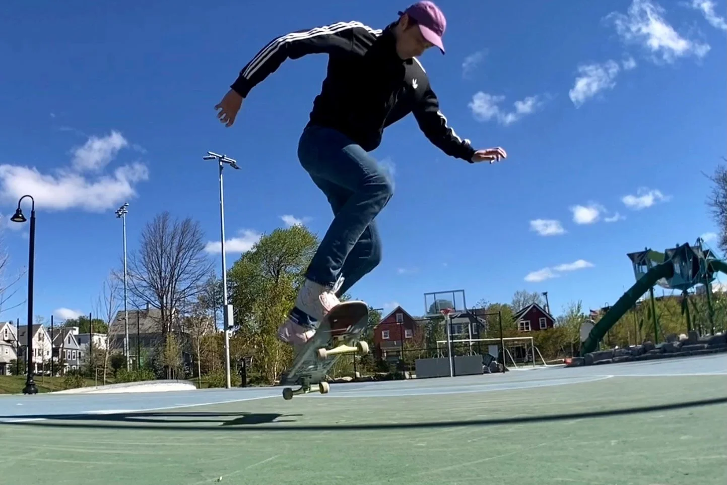Backside 180 progress