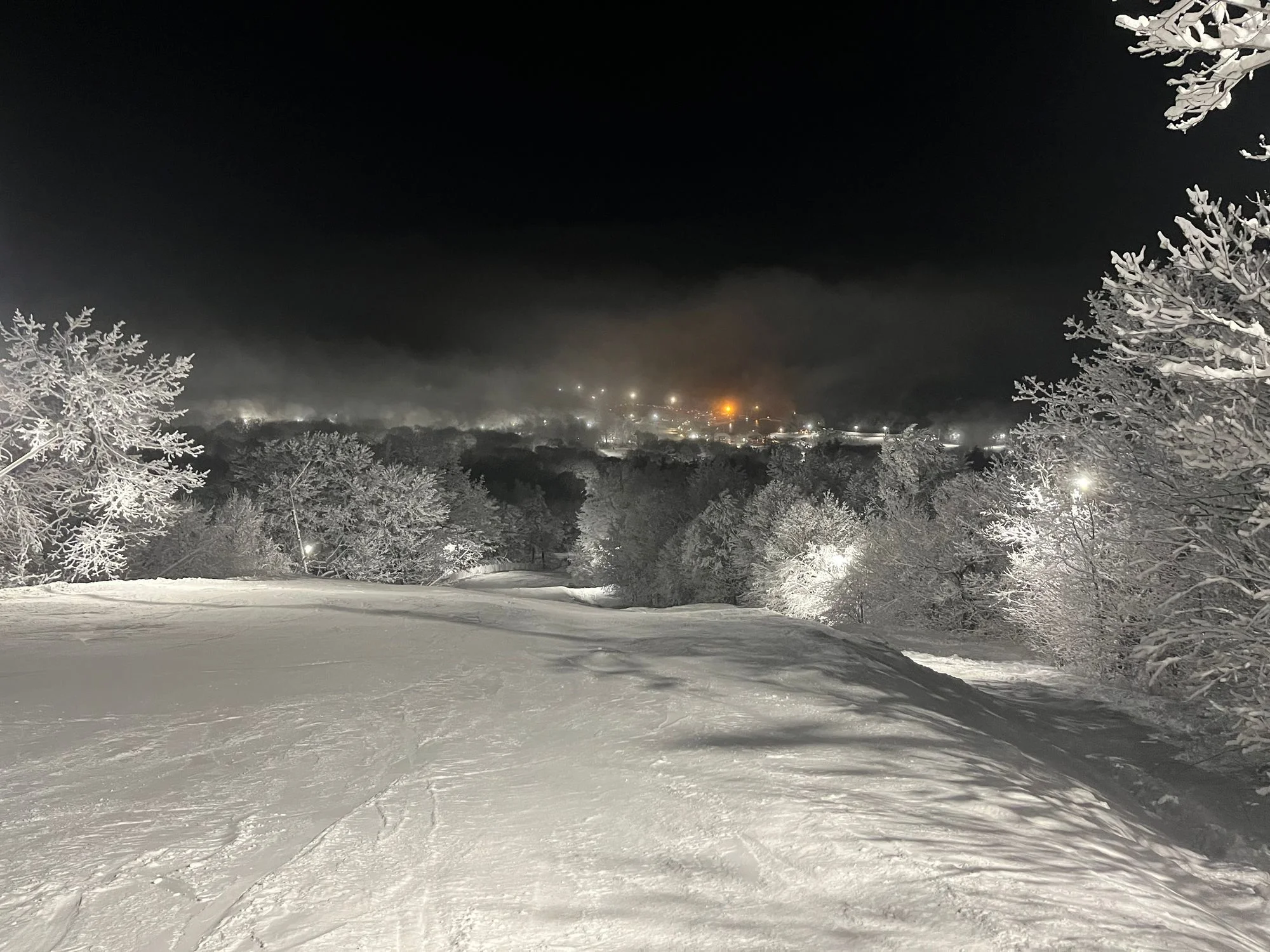 Fresh snow