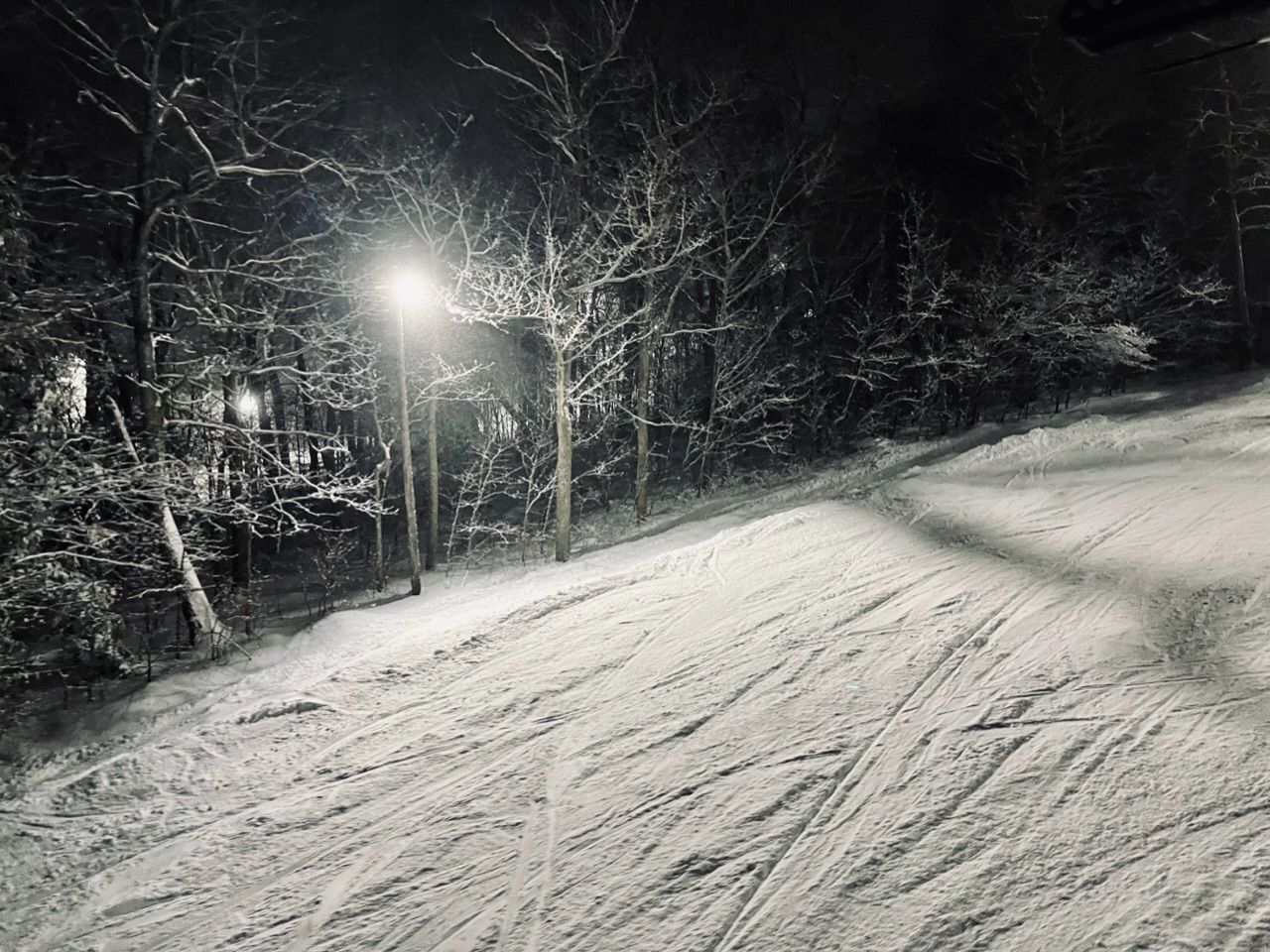 Tenth Mountain slope at Wachusett