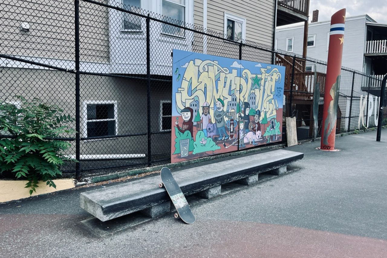 Ledge at Morse Kelley Playground