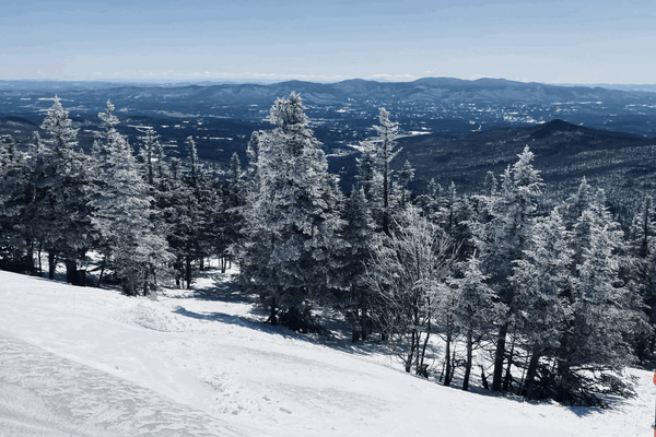 Overlooking Green Mountains from Stowe